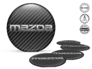 Mazda Silikonaufkleber Ausgabe Individuelle Felgen-Embleme